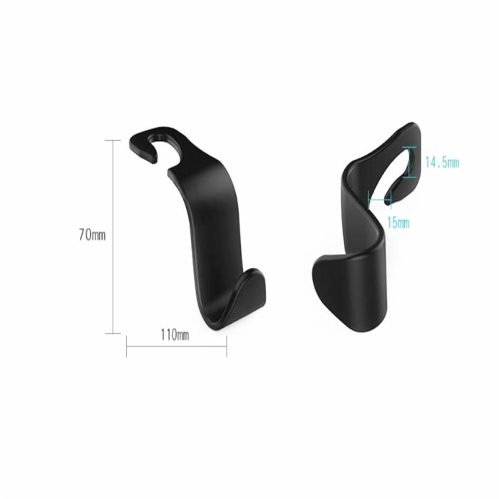 Universal Clips Seat Back Hooks for Car