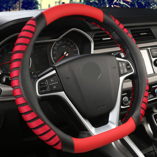 Car Breathable D-Steering Wheel Funda Volante Coche Car Assessoires Interior Coprivolante