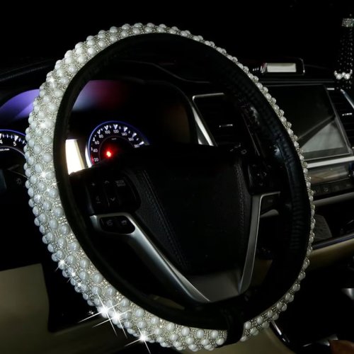 37.5 cm steering wheel cover Moisture wicking and breathable auto parts internal universal