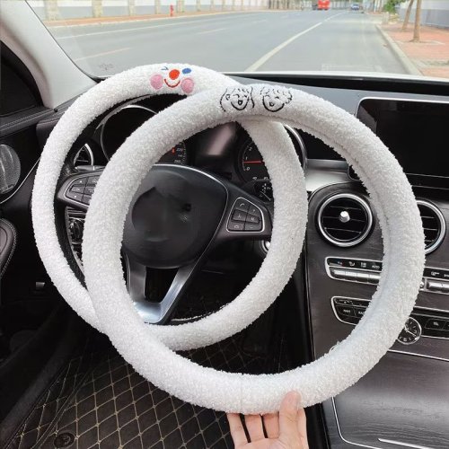 38 cm steering wheel cover Lightweight fabric to reduce weight car accessories non-slip car