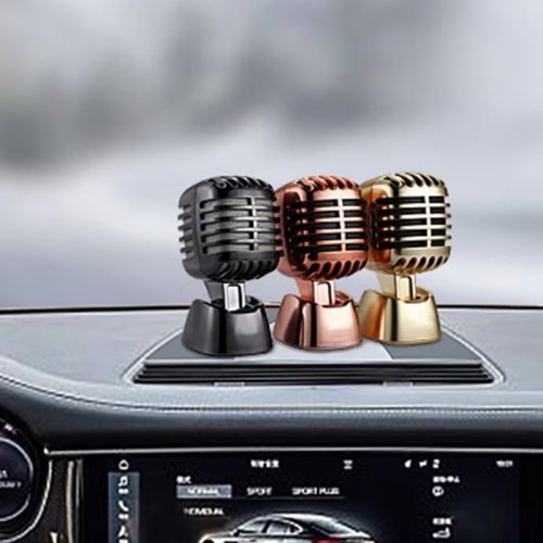 Fashion Microphone Stlye Suitable for trucks SUVs cars air freshener car perfume