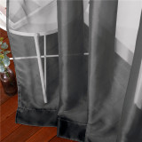 Solid Voile Sheer Curtain (1 Panel)