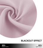 Thermal Blackout Balloon Window Valance Tie(1 Panel)