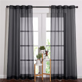 Solid Voile Sheer Curtain (1 Panel)