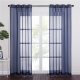 Solid Voile Sheer Curtain (1 Panel)