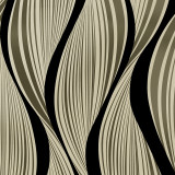 Geometric Curve Pattern Canyon Style Blackout Curtain (1 Panel)