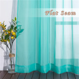 Solid Voile Sheer Curtain (1 Panel)