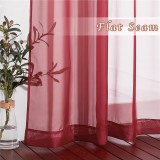 Solid Voile Sheer Curtain for Extra Wide Sliding Door (1 Panel)