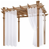 Waterproof Outdoor Sheer Curtain (1 Panel)