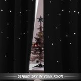 Sky Twinkle Star Pattern Blackout Curtain (1 Panel)