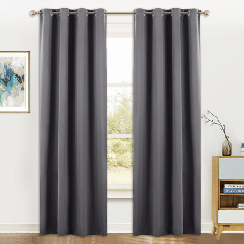 Solid Blackout Thermal Insulated Curtain