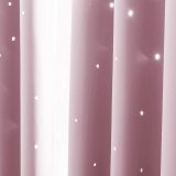 Sky Twinkle Star Pattern Blackout Curtain (1 Panel)