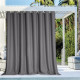 Extra Wide Blackout Waterproof Outdoor Curtain for Patio/Front Porch (1 Panel)