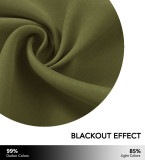 Thermal Blackout Balloon Window Valance Tie(1 Panel)