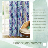 Geometry Triangle Pattern Printed Blackout Curtain Drape (1 Panel)