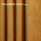 Yellowish Gold|Solid Blackout Velvet Curtain Drapery (1 Panel)