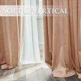 Solid Blackout Velvet Curtain Drapery - 1 Panel