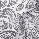 Prints Linen Look Doris Sheer Fabric Swatch Refundable Order Amount Over $199