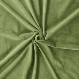 Grass Green|Solid Blackout Velvet Curtain Drapery (1 Panel)