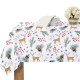White Christmas tablecloth for Rectangle Table