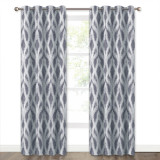 Morden Dynamic Sound Wave Lines Pattern Curtain(1 Panel)