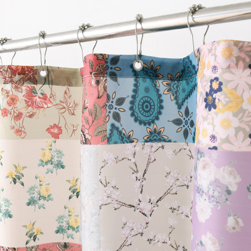 Art Stitching, Simple Modern Fashion Shower Curtain, 1 PC