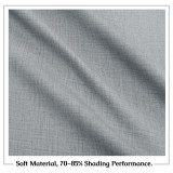 Luxury Textile Faux Woven Pattern Window Blackout Curtain (1 Panel）