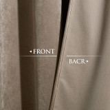Solid Blackout Thermal Velvet Curtain Drapery - 1 Panel