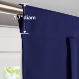 Two-Tone Rod Pocket Window Curtain Valance with Pick-Up Accents