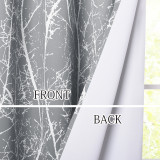 Nature Forest Landscape Pattern Blackout Curtain for Bedroom Window (1 Panel)