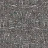 Mandala Style Shading Decorative Blackout Curtain (1 Panel)