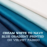 Gradient Blackout Velvet Curtain Drapery (1 Panel)