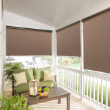 Solid Blackout Liner for Roller Bamboo Shades (1 Panel)