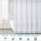 Floral Medallion Shower Curtain