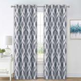Morden Dynamic Sound Wave Lines Pattern Curtain(1 Panel)