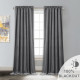 2 Layers Soundproof 100% Blackout Velvet Curtain (1 Panel)