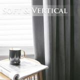 Solid Blackout Thermal Velvet Curtain Drapery - 1 Panel