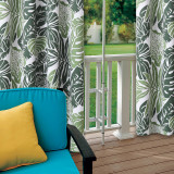 Banana Leaf Waterproof Outdoor Curtain (1 Panel)