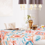 Pattern Print Waterproof Tablecloth for Parties