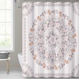 Sketched Floral Shower Curtain