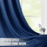 Casual Style Shooting Star Pattern Blackout Curtain(1 Panel)