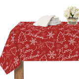 Christmas lines Tablecloth for Rectangle Table