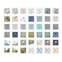 Prints Linen Look Doris Sheer Fabric Swatch Refundable Order Amount Over $199