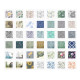 Prints Linen Look Doris Sheer Fabric Swatch Refundable Order Amount Over $199
