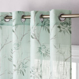 Flower Wisteria Sheer Curtain (1 Panel)