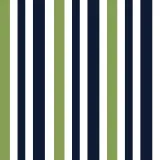 Contrast Stripes Pattern Custom Tier Curtain - 1 Panel