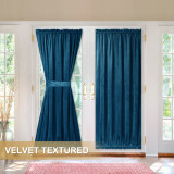 HILLEBO Velvet Door Curtain for French Door (1 Panel)