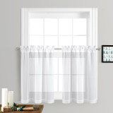 Linen Voile Drape Sheer Tier Curtain (1 Panel)