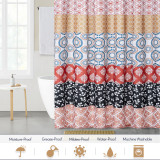Art Stitching Shower Curtain