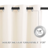 Gradient Blackout Velvet Curtain Drapery (1 Panel)